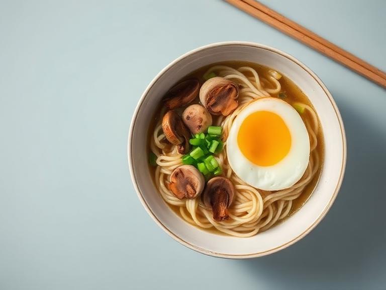 Miso mushroom ramen