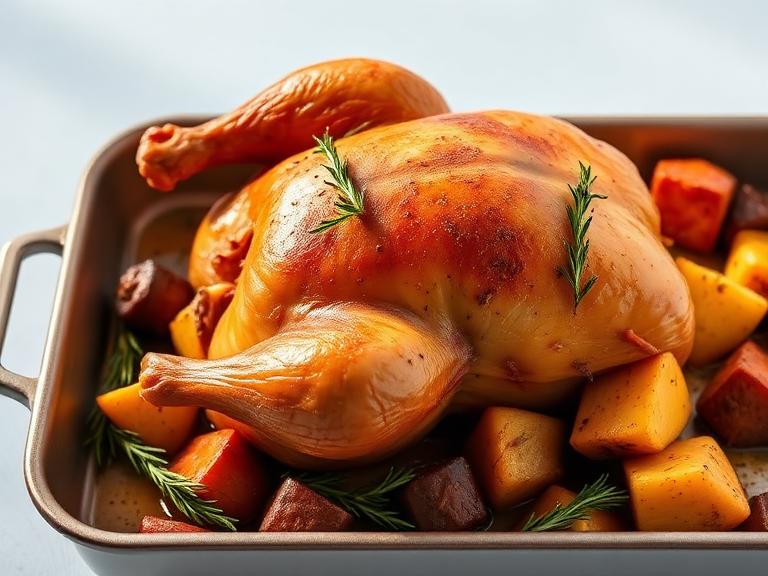 Sunday roast chicken